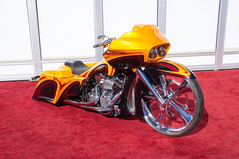 Custom Yellow Motorcycle — Showcase