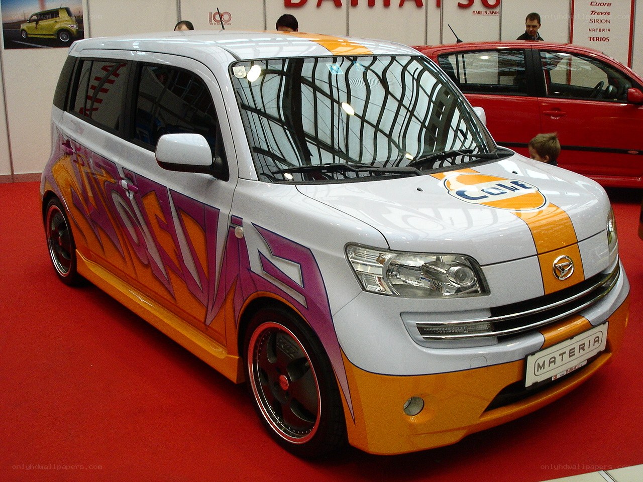 Customized Daihatsu Materia car