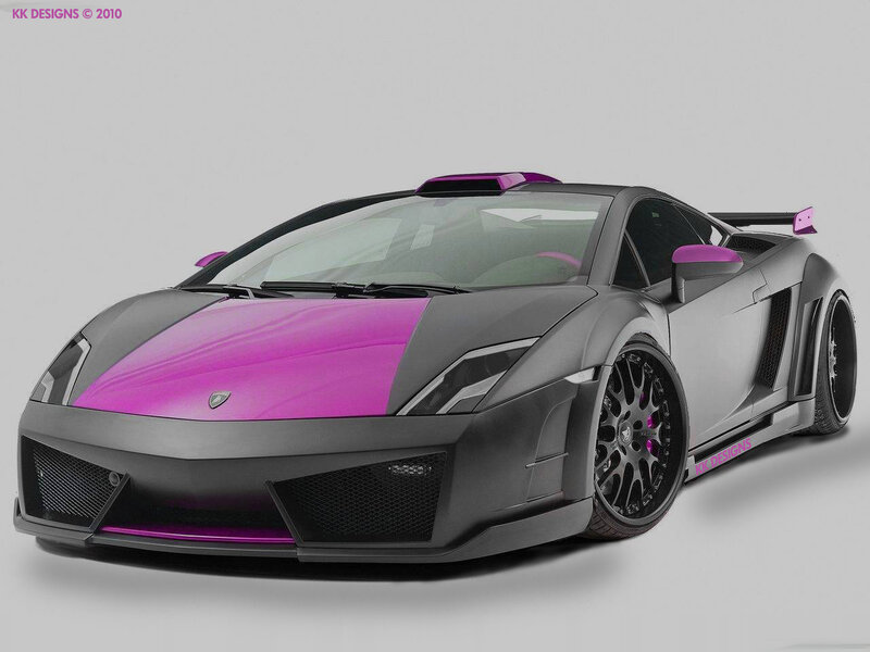 Customized Lamborghini Gallardo