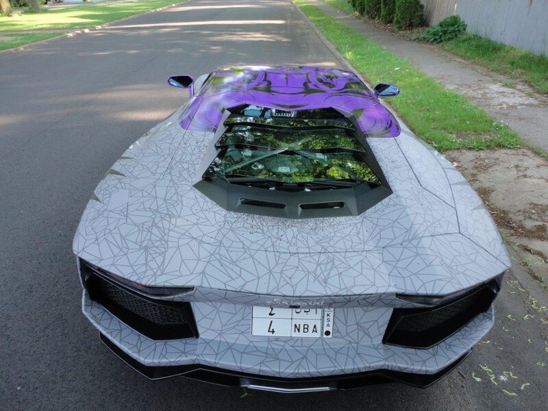 Customized Sports Car — Gray