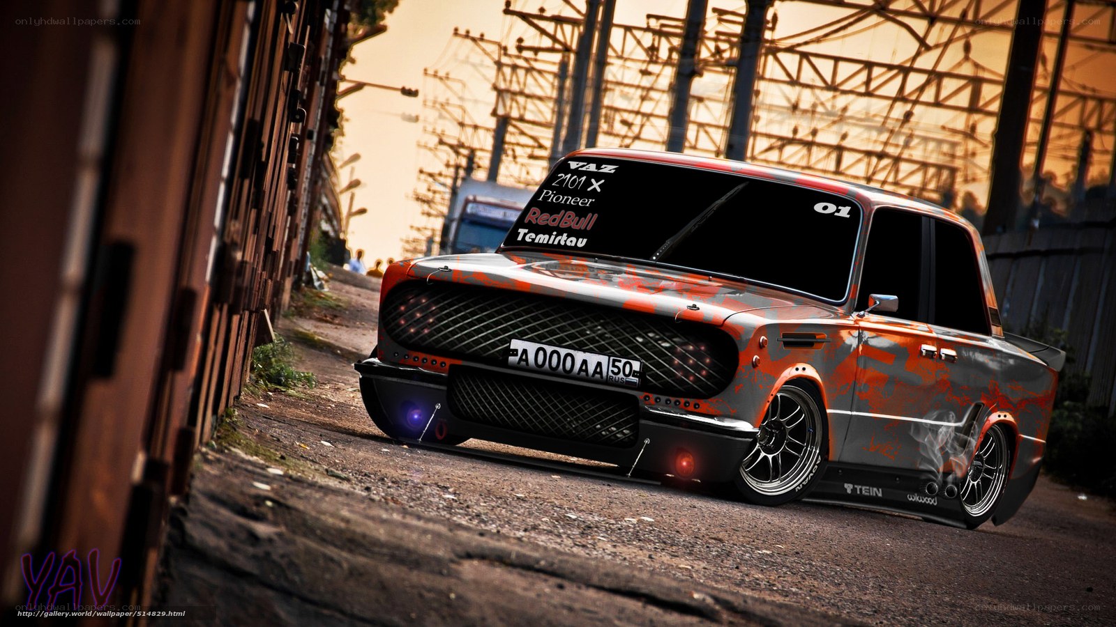 customized vАЗ-2101 car