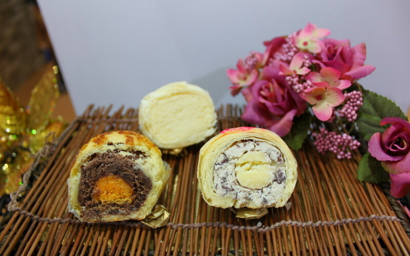 Cut Pastries on Mat