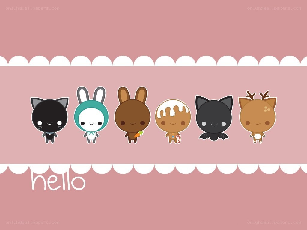 cute animal characters