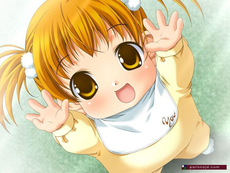 cute anime baby girl