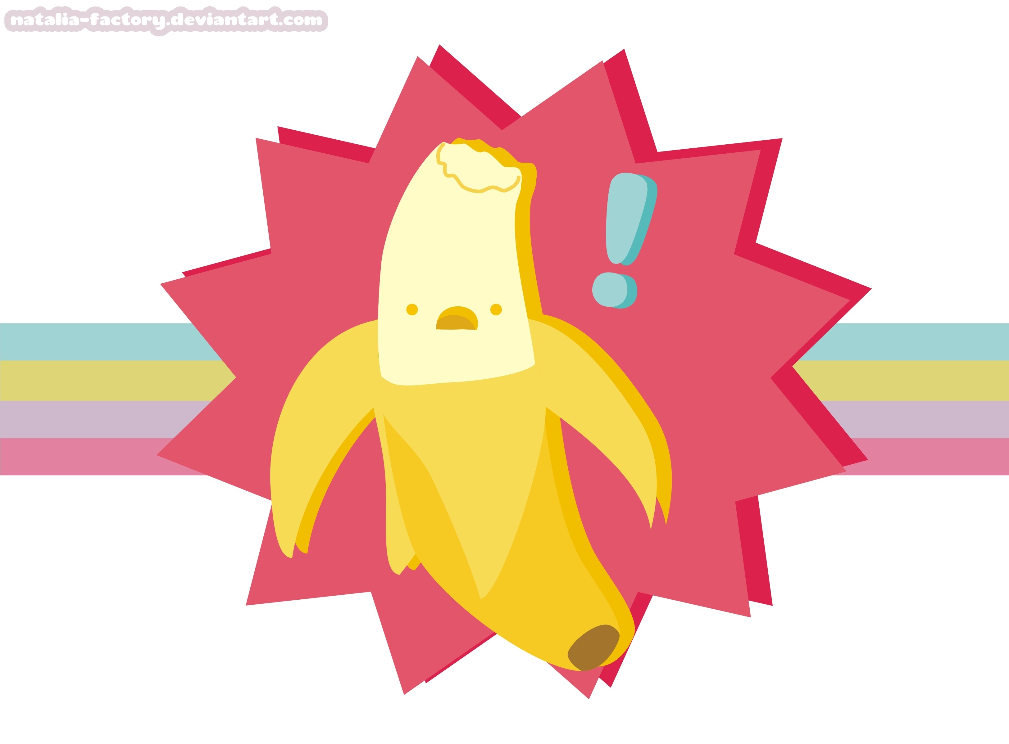 cute banana character