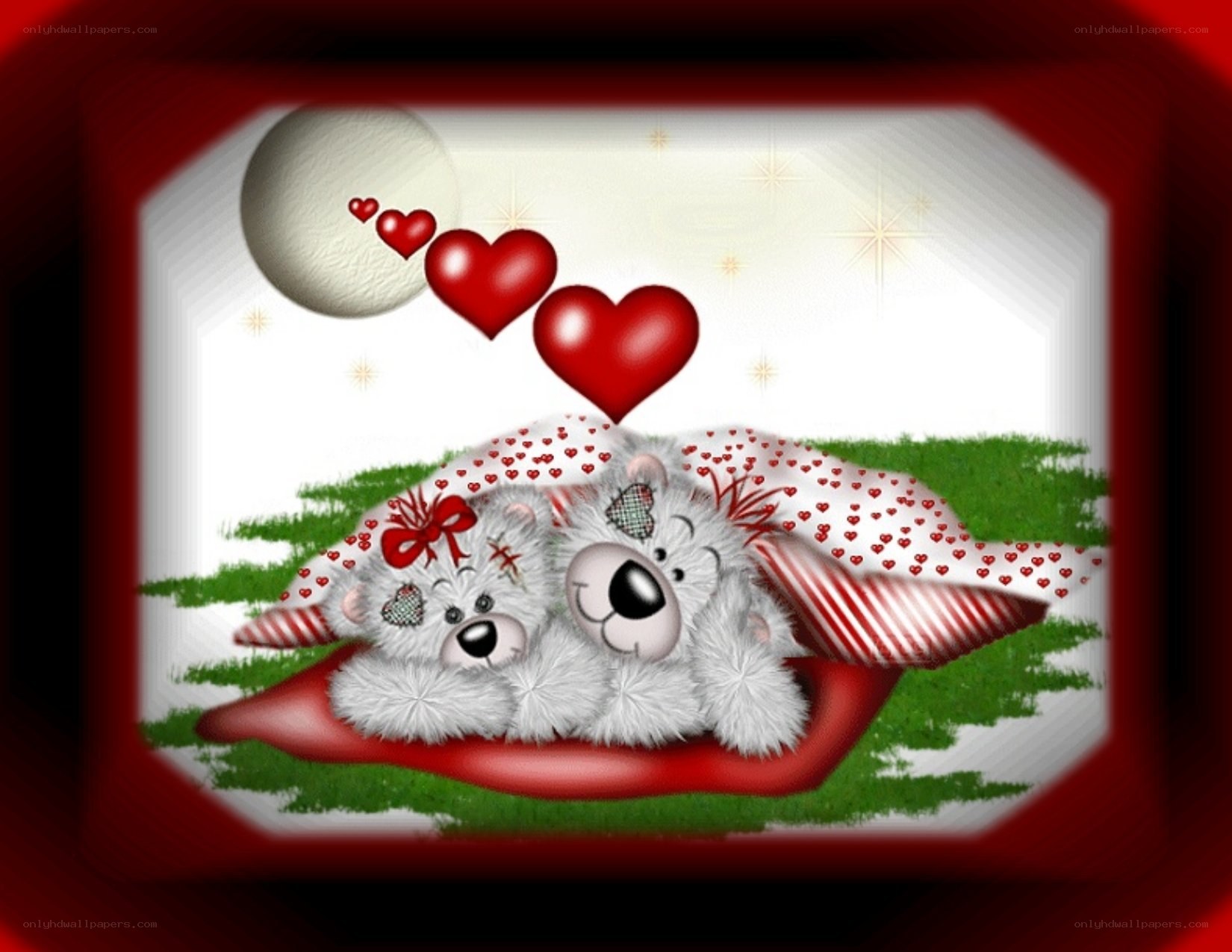 cute bears in love