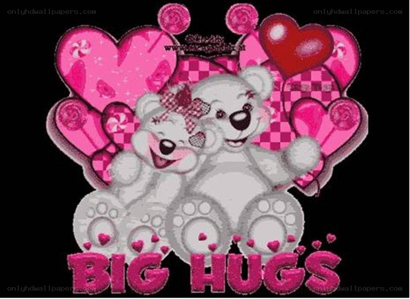 cute bears with hearts