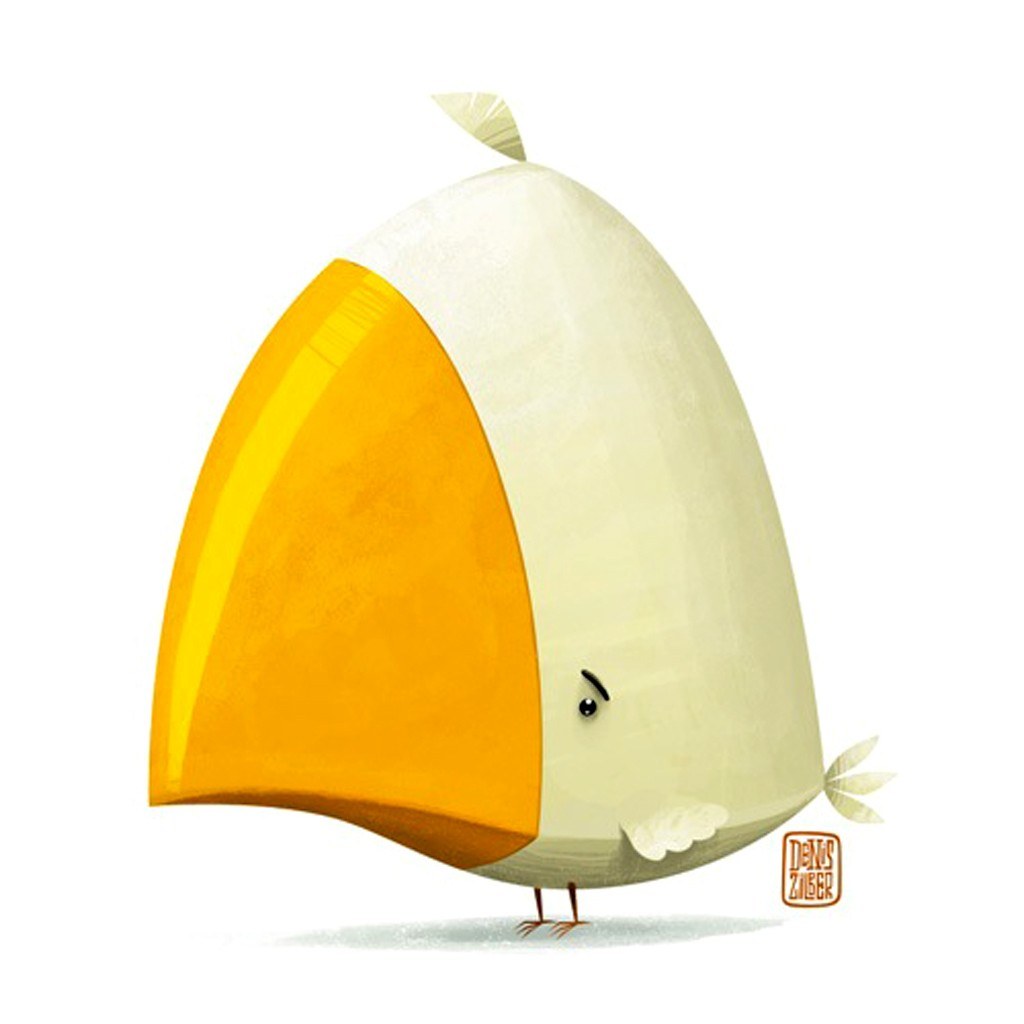 cute bird with big beak