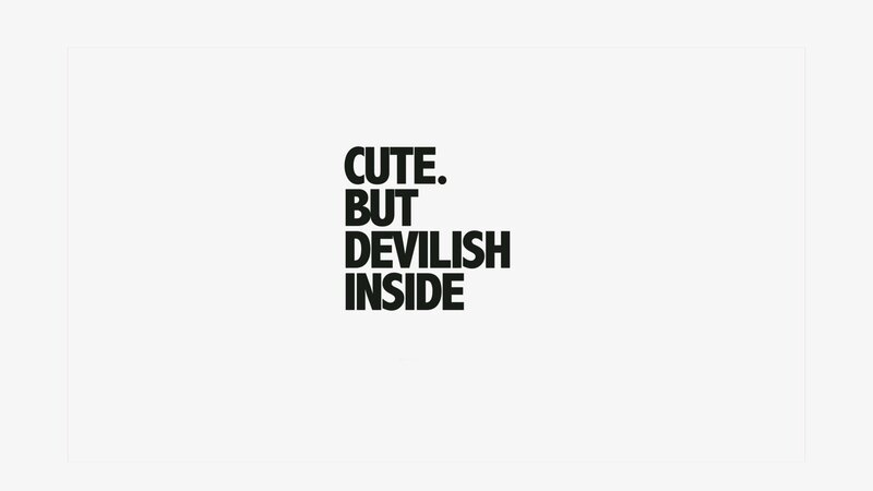 cute but devilish inside