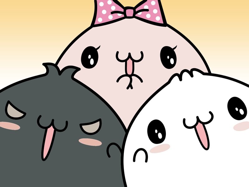 cute cartoon animal friends