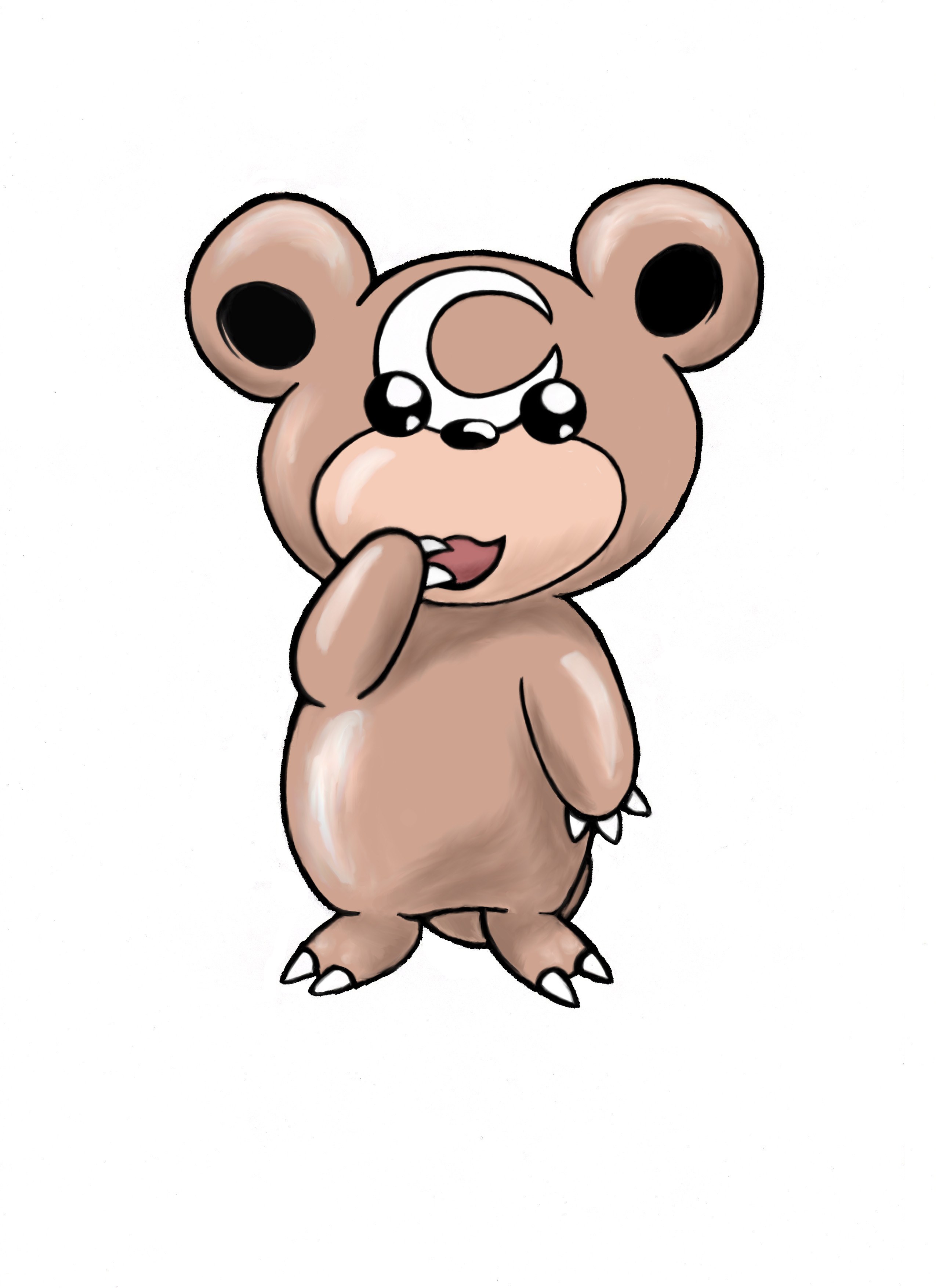 cute cartoon bear character