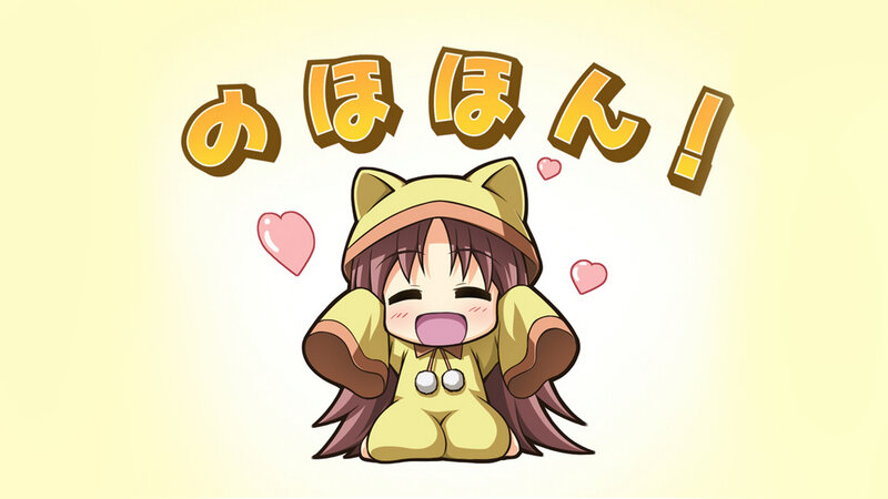 cute cat-eared character