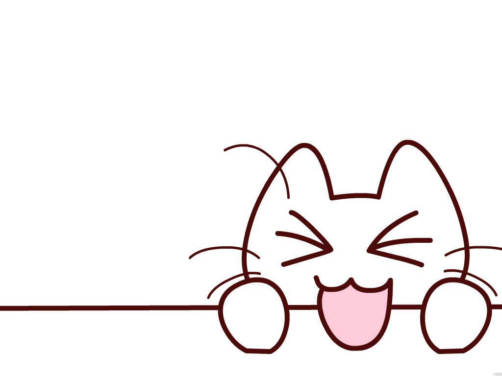 cute cat peeking out