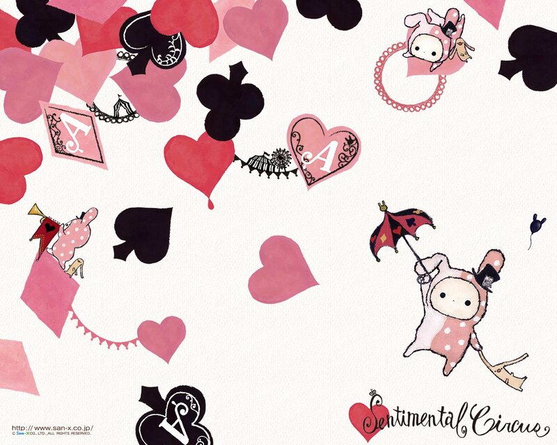 Cute Characters with Hearts