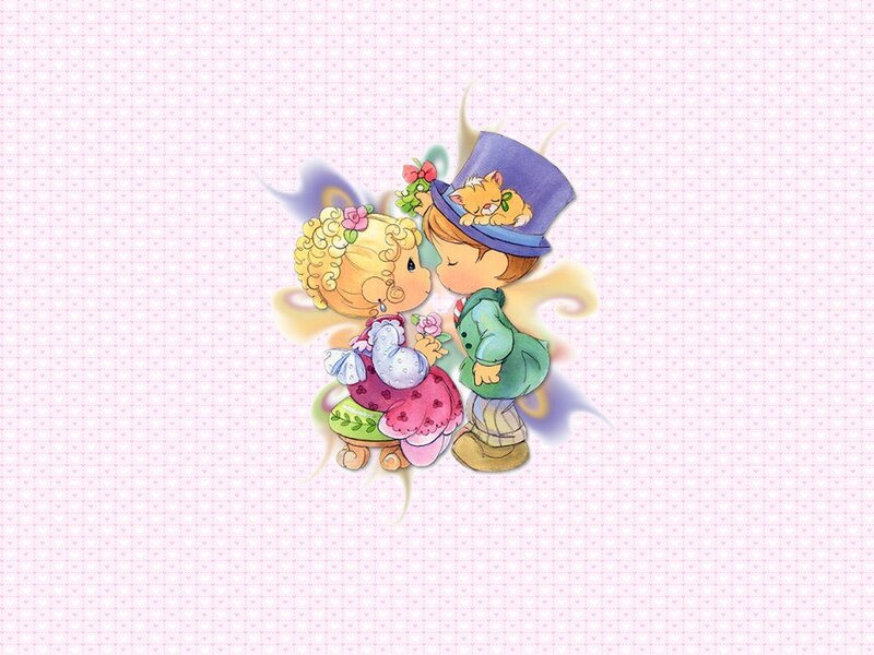 cute couple kissing