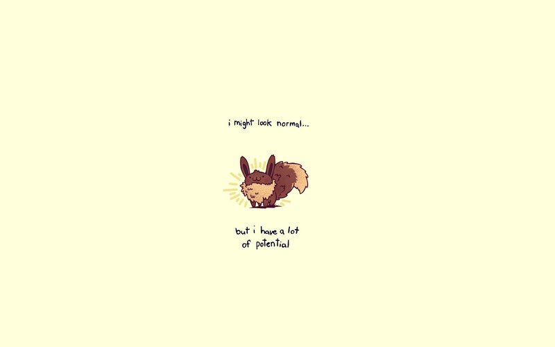 cute creature with potential