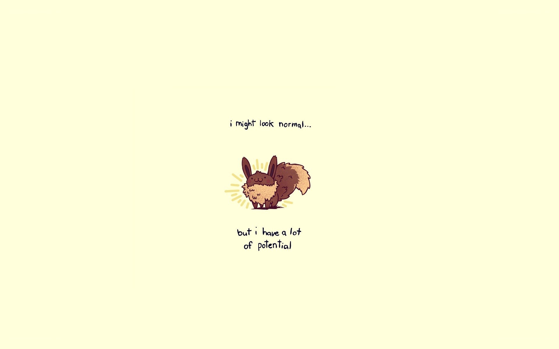 cute creature with potential