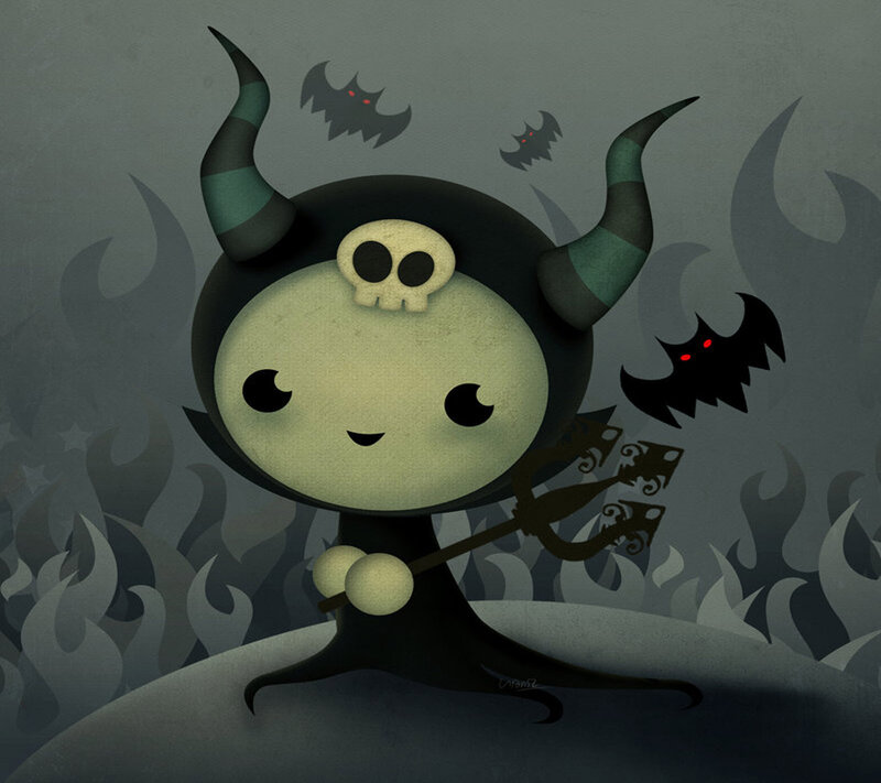 Cute Demon Character