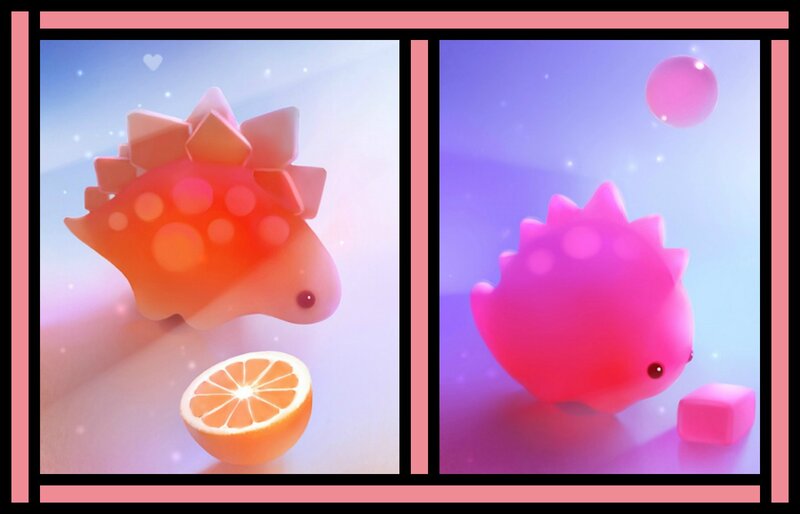 Cute Dinosaur Figurines