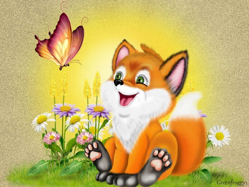 Cute Fox Cub
