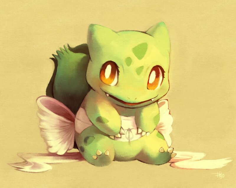 Cute Green Pokémon