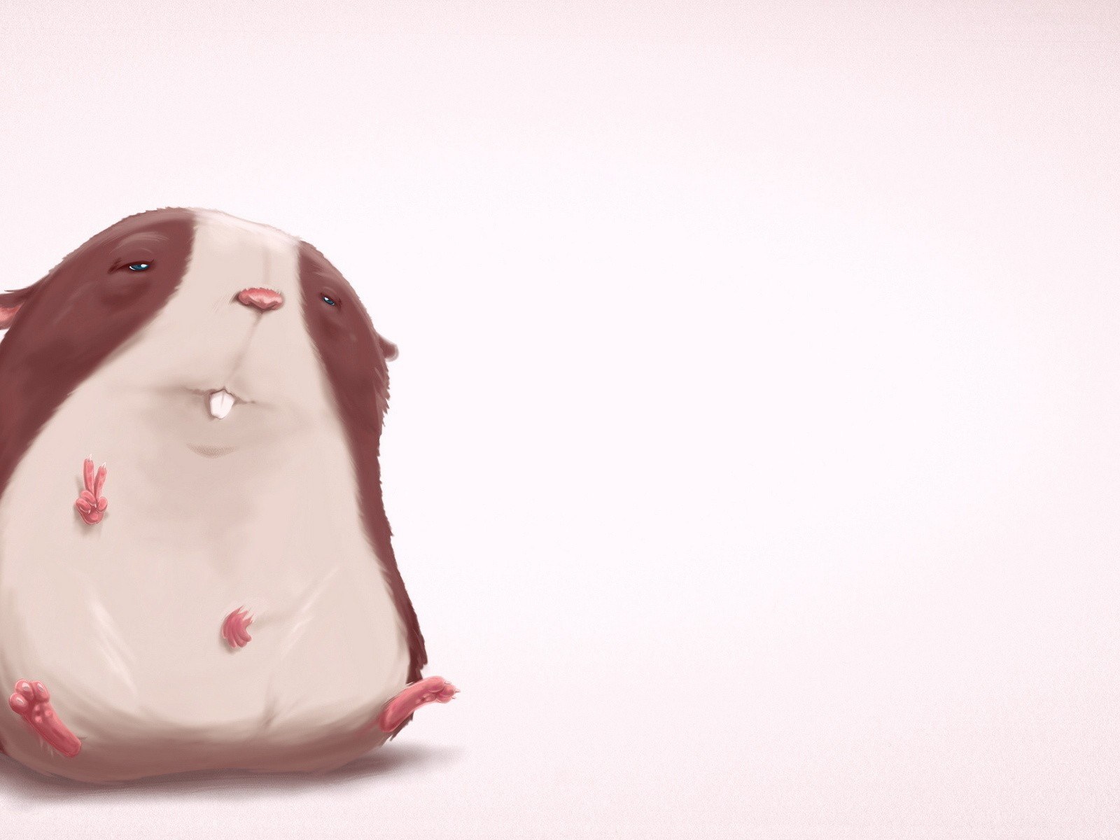 cute guinea pig character