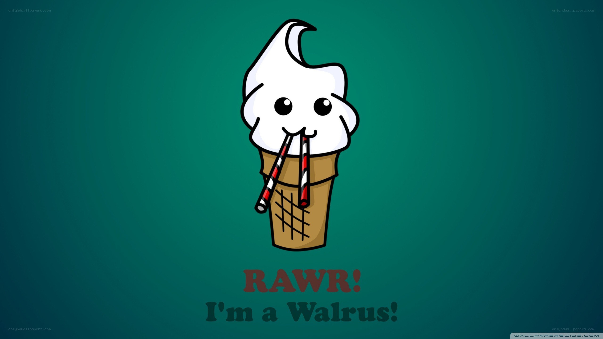 cute ice cream character