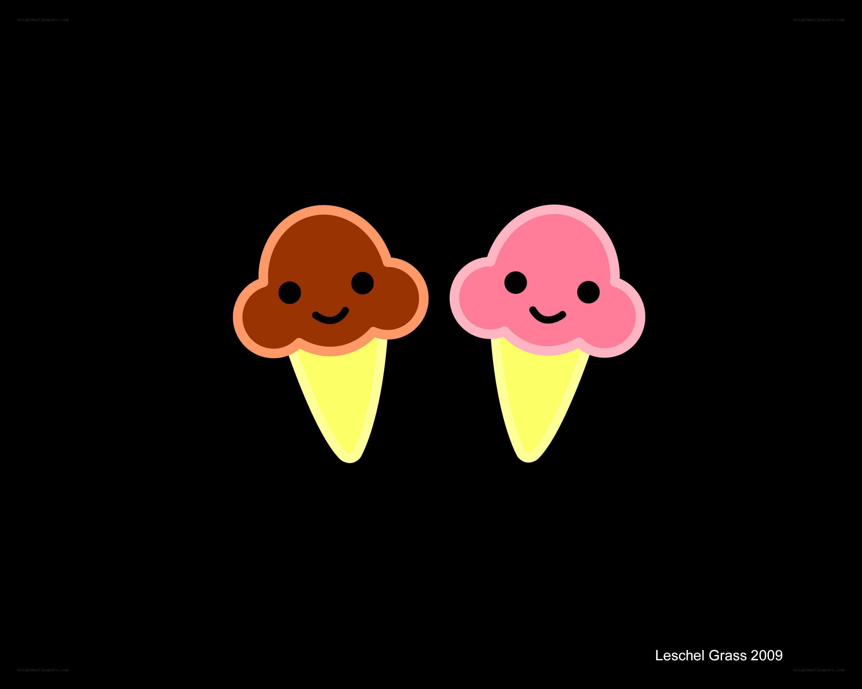 Cute ice cream cones