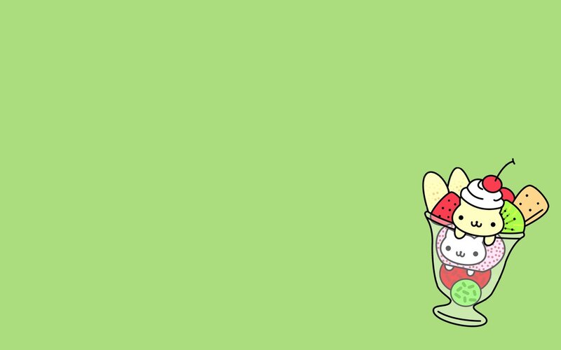 cute ice cream sundae