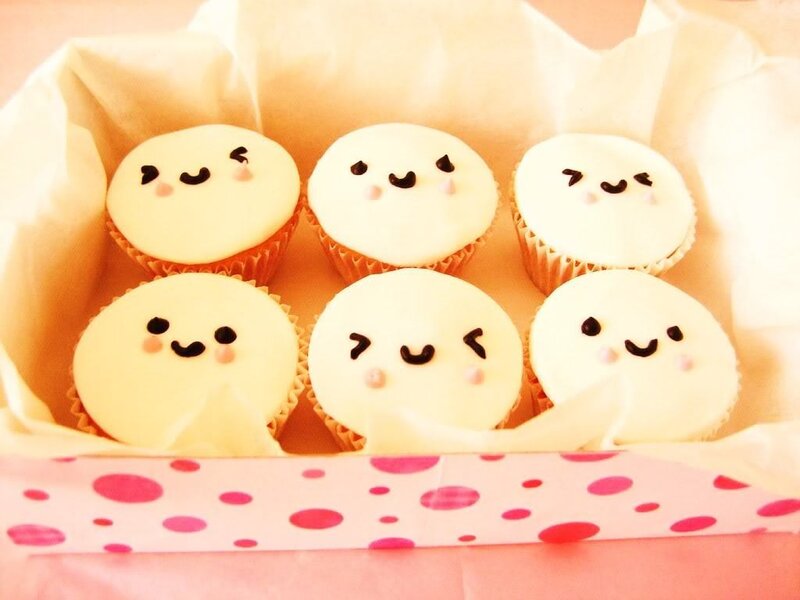 cute kawaii cupcakes