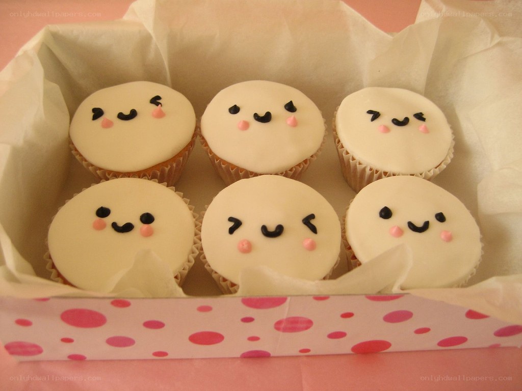 cute kawaii cupcakes