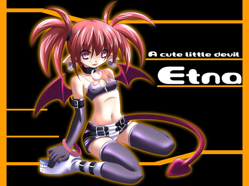 cute little devil character