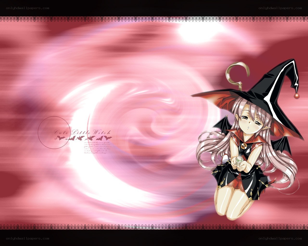 cute little witch character