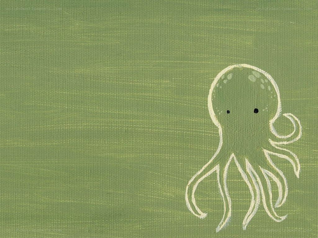 Cute octopus illustration