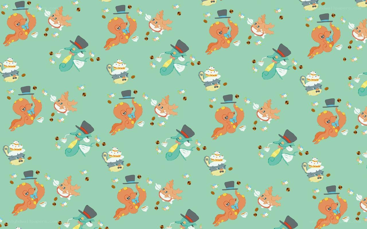 cute octopus pattern