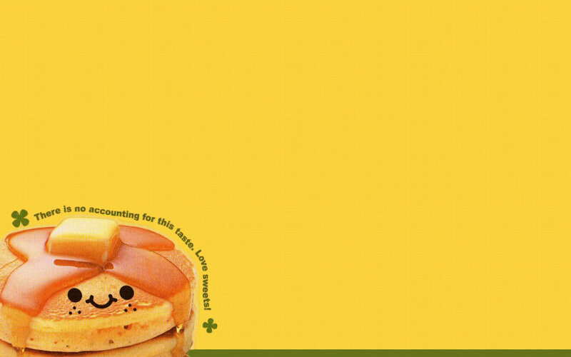 cute pancake character