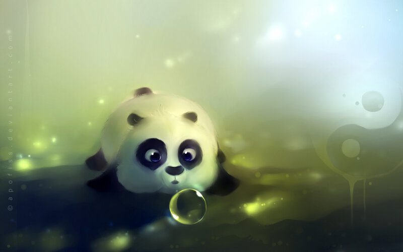 Cute Panda Cub