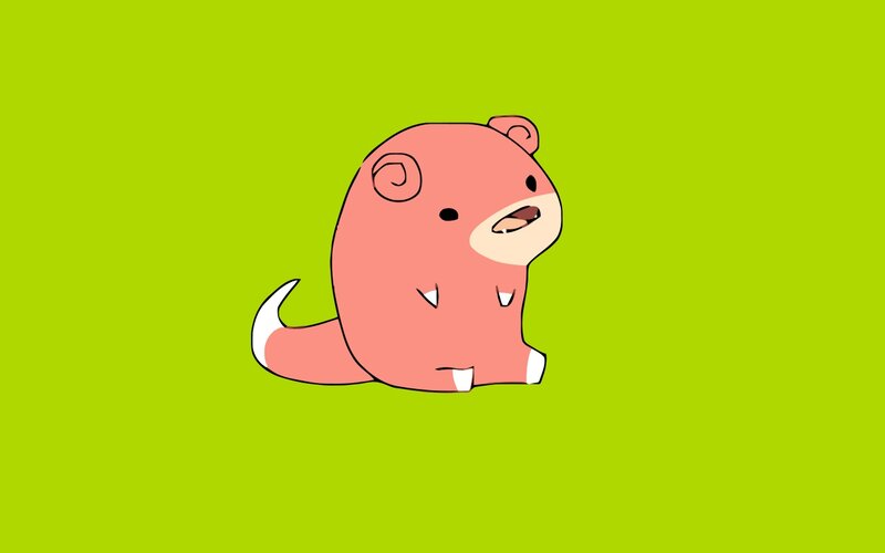 cute pink creature