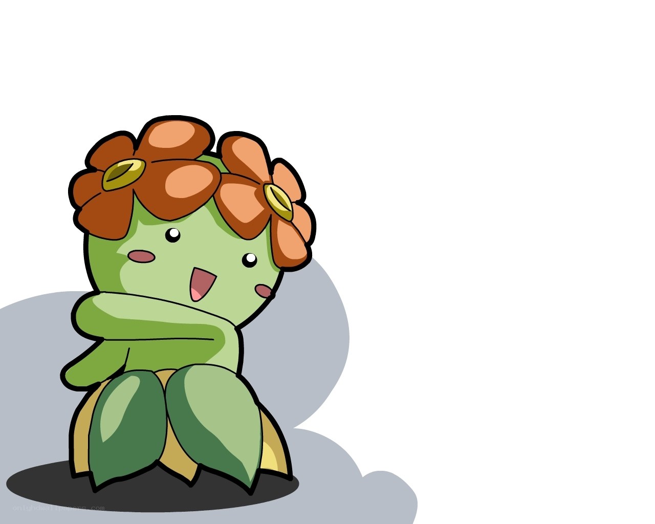 cute plant creature