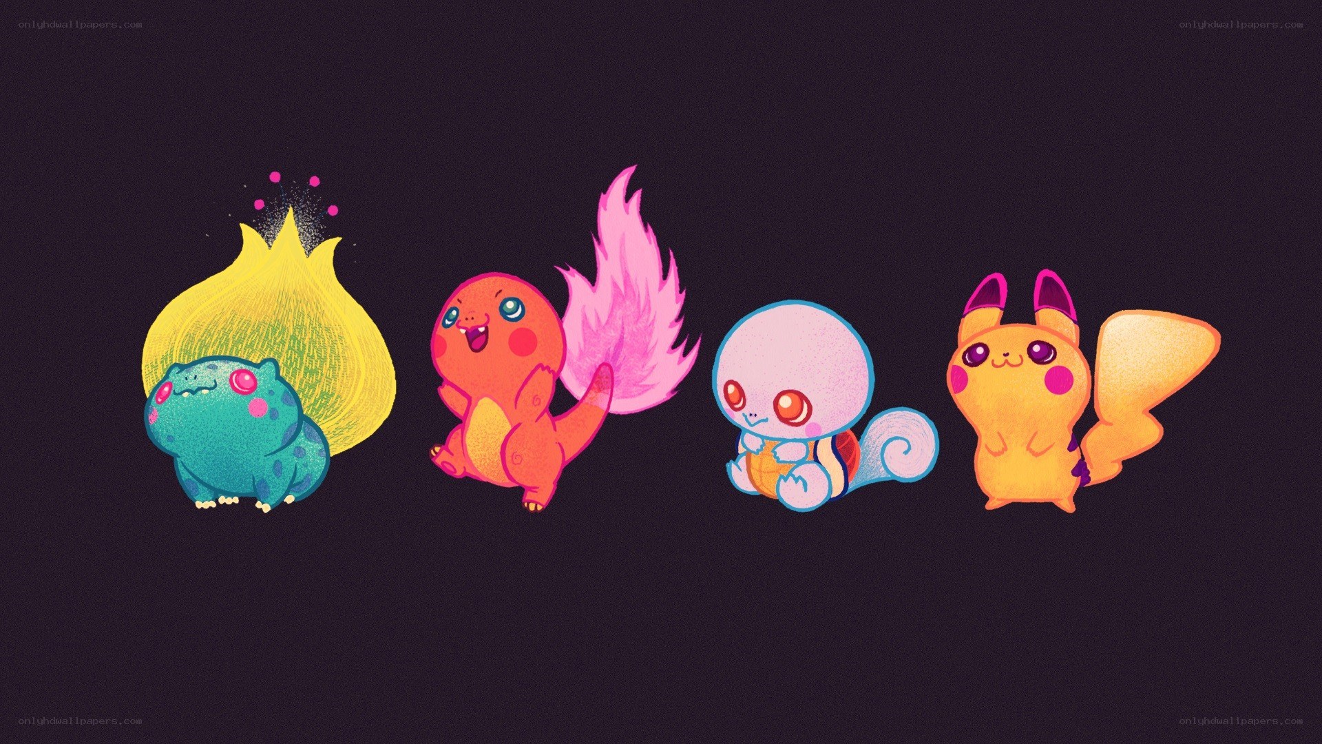 Cute Pokémon starters