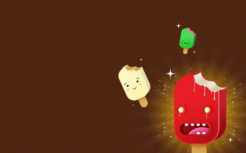 Cute Popsicle Characters