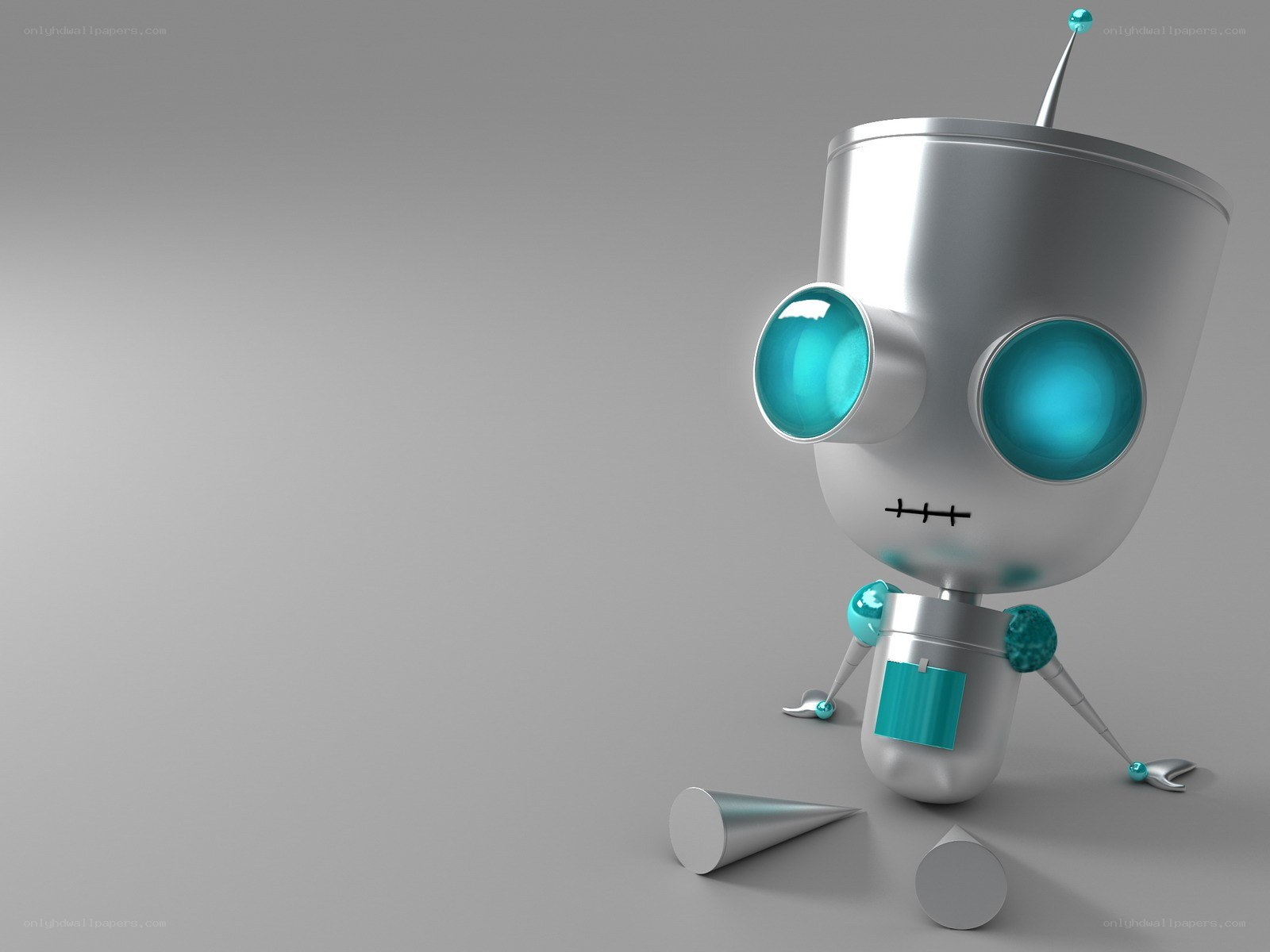 cute robot character