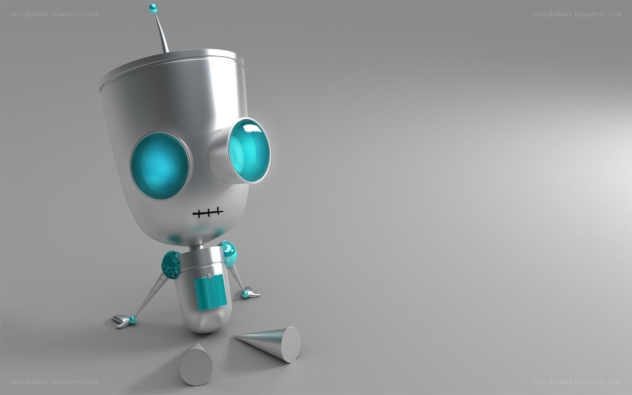 cute robot character