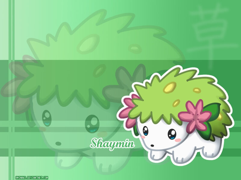 Cute Shaymin character art