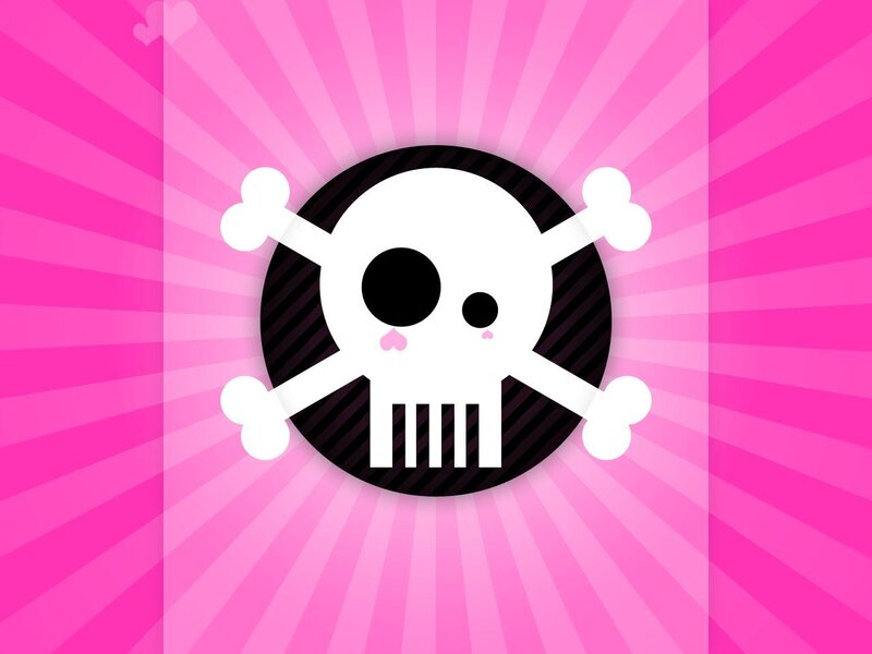 cute skull and crossbones