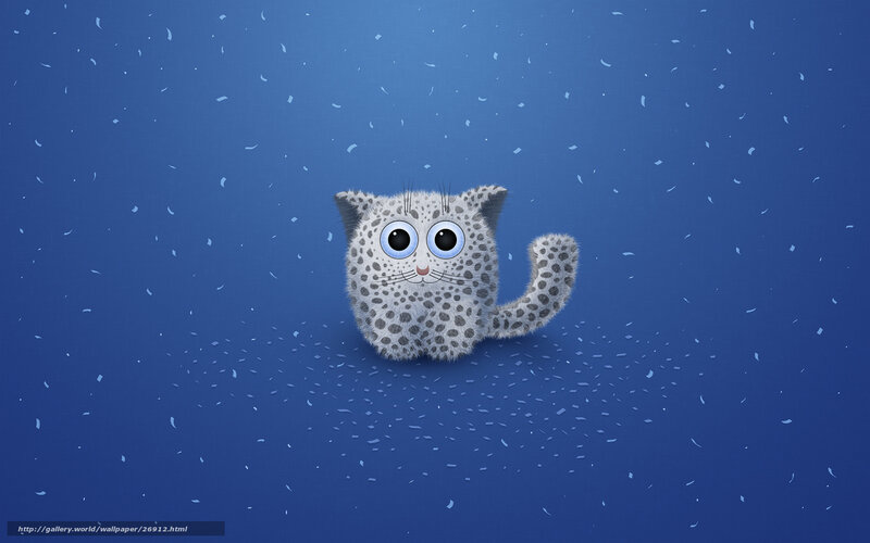 cute spotted kitten