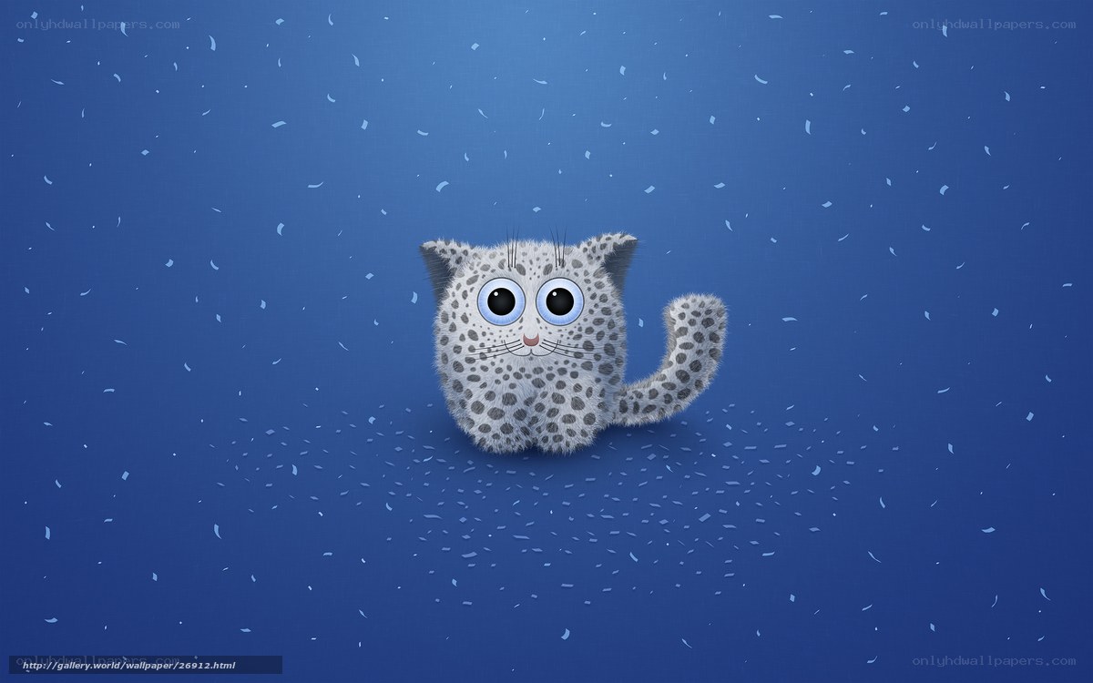cute spotted kitten