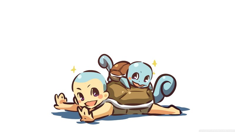 Cute Squirtle and child