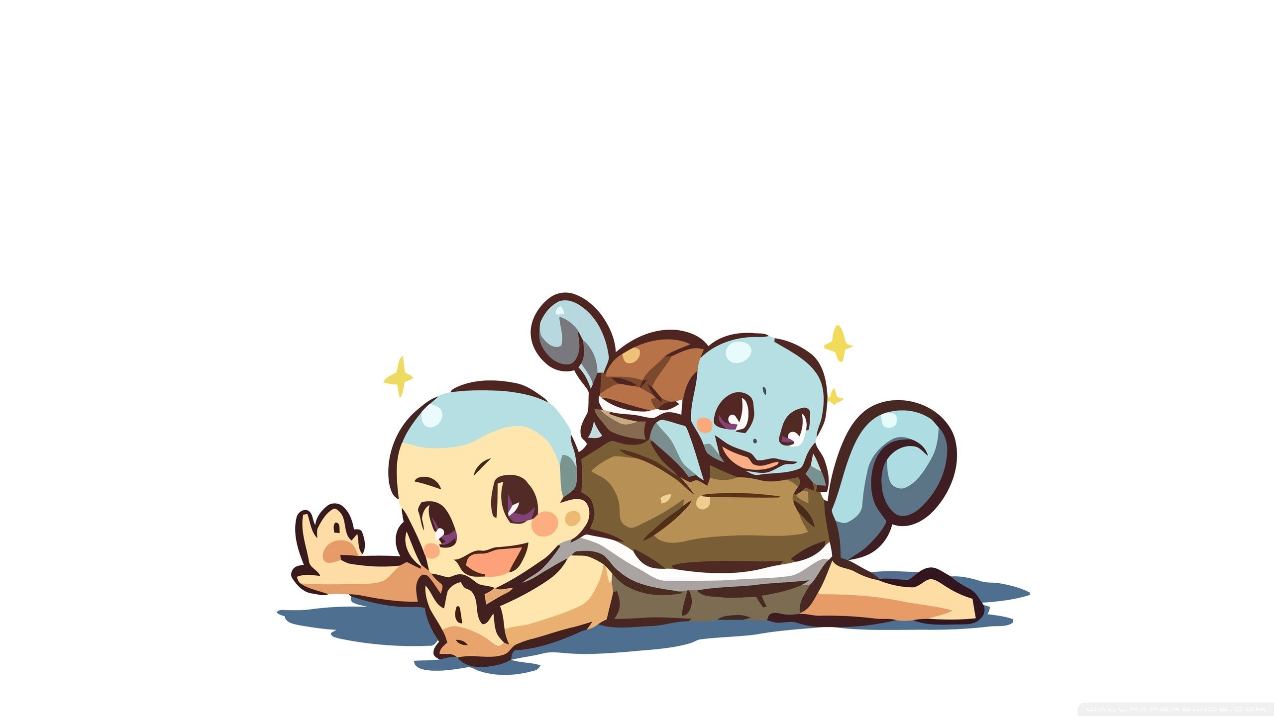 Cute Squirtle and child