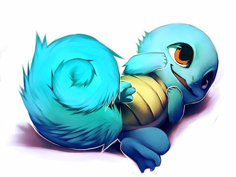 cute squirtle sleeping